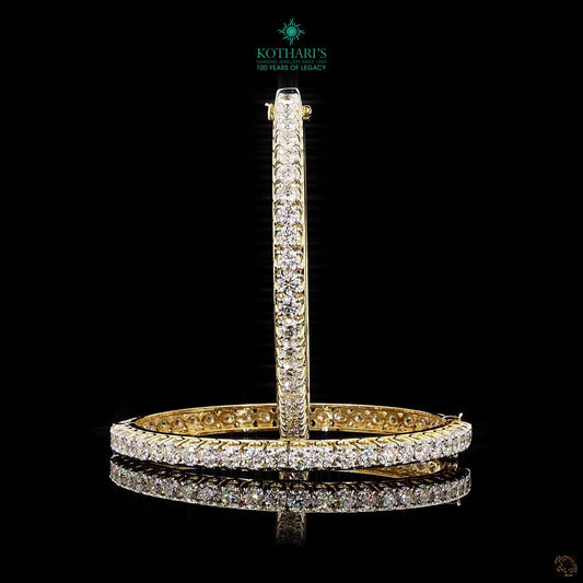 Full Eternity Round Brilliant Diamond Bangles