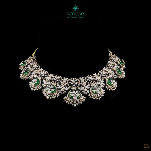 Emerald Diamond Necklace