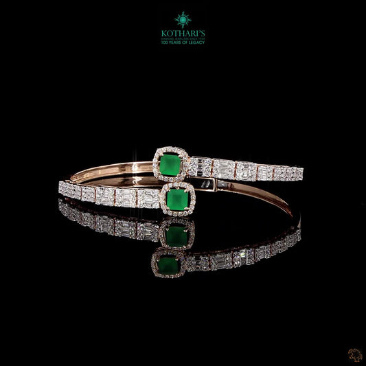 Emerald Diamond Bracelet