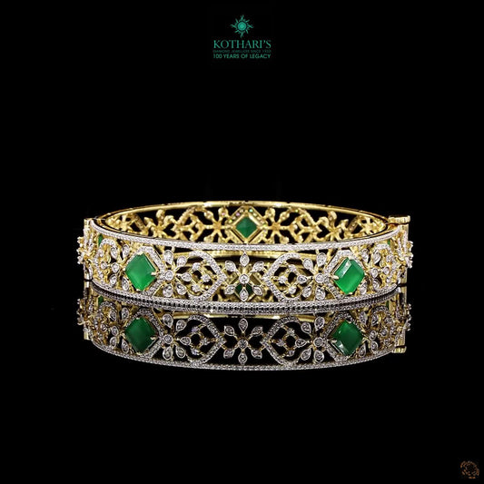 Emerald Diamond Bangles