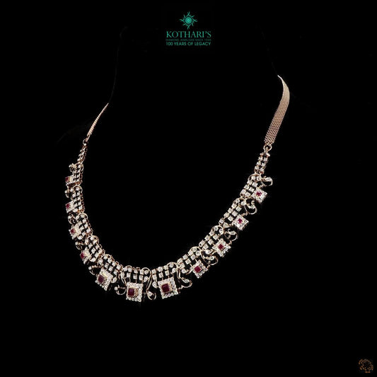 Ruby Diamond Necklace