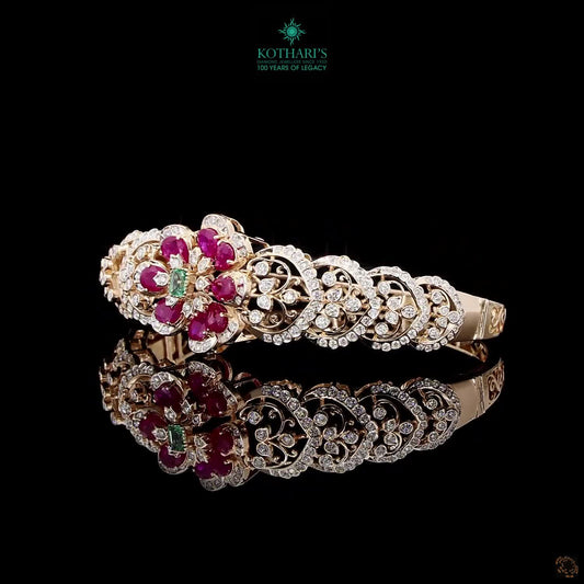 Emerald & Ruby Diamond Bracelet