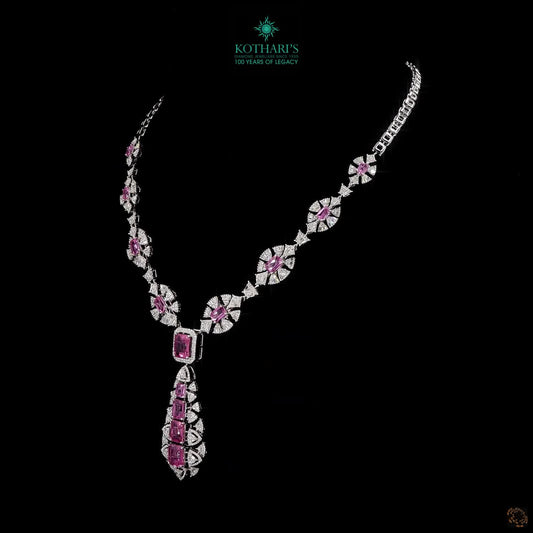 Ruby Diamond Necklace