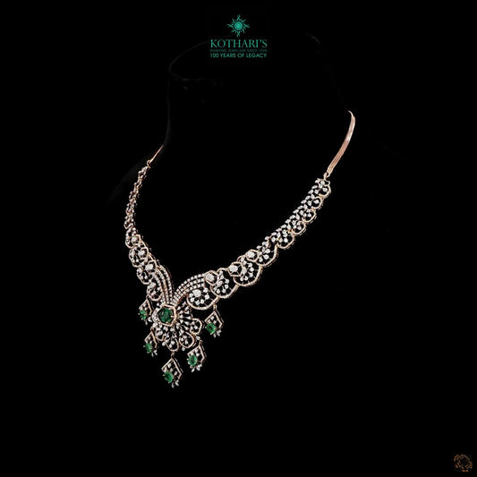 Emerald & Ruby Diamond Necklace
