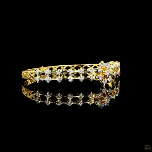 Diamond Bracelet in 18KT Yellow Gold