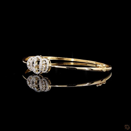 Diamond Bracelet in 18KT Yellow Gold