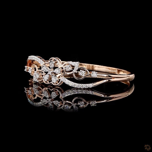 Diamond Bracelet in 18KT Rose Gold