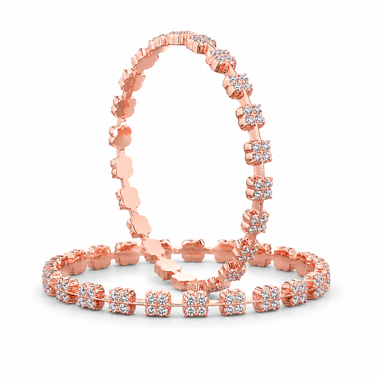 Sleek Everyday Diamond Pair Bangles