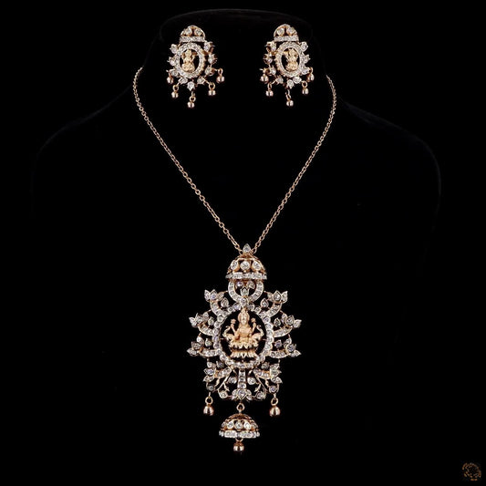 Diamond Pendant Set in 18KT Rose Gold