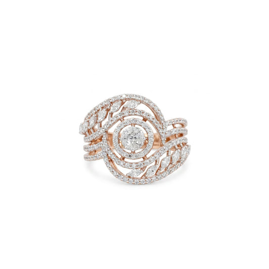 CELESTIAL ORBIT DIAMOND COCKTAIL RING