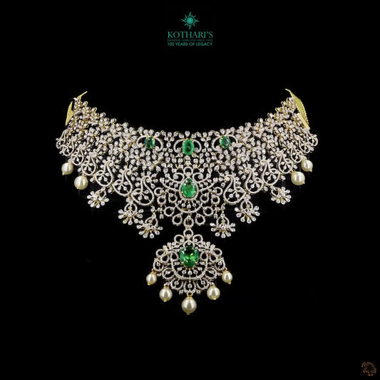 Emerald & Ruby Diamond Necklace
