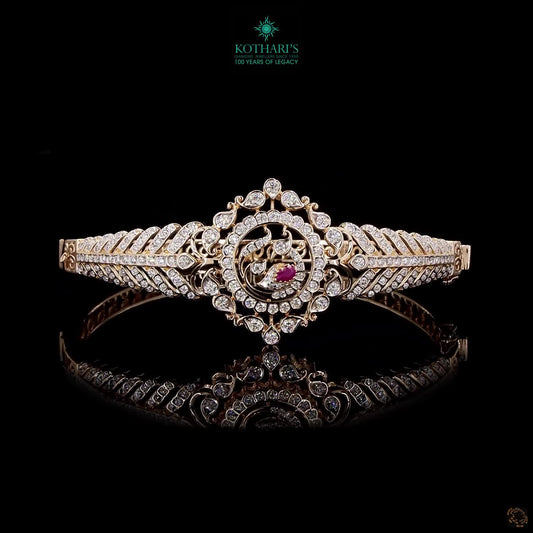 Ruby Diamond Bracelet in 18KT Rose Gold