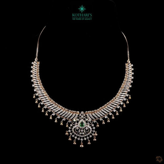 Emerald Diamond Necklace