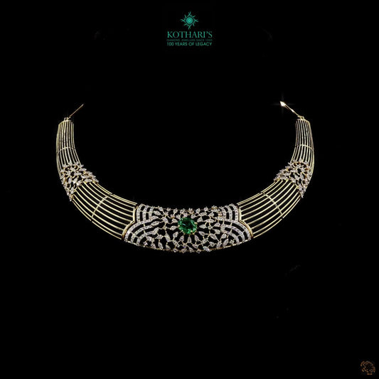 Emerald Diamond Necklace