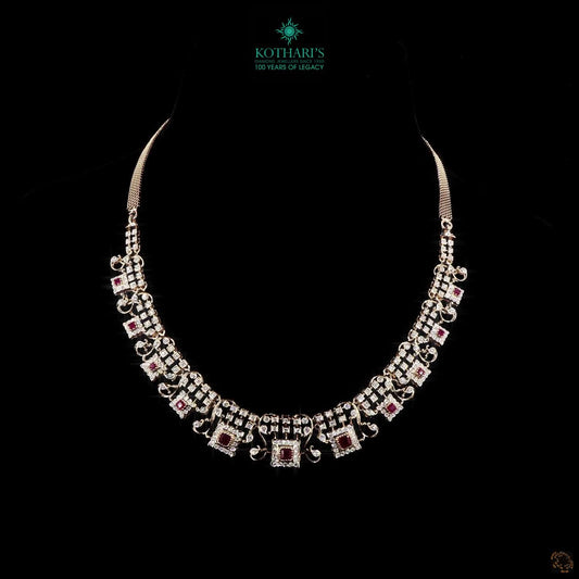 Ruby Diamond Necklace