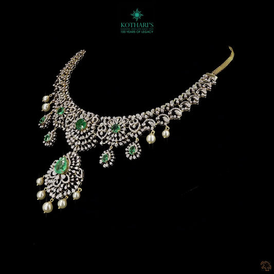 Emerald & Ruby Diamond Necklace