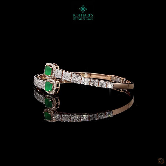 Emerald Diamond Bracelet