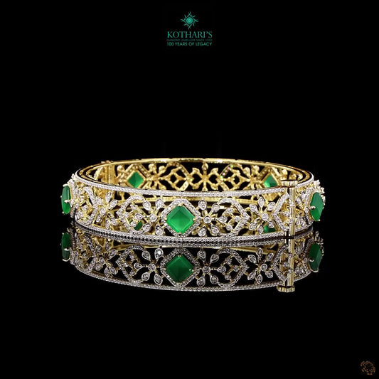 Emerald Diamond Bangles