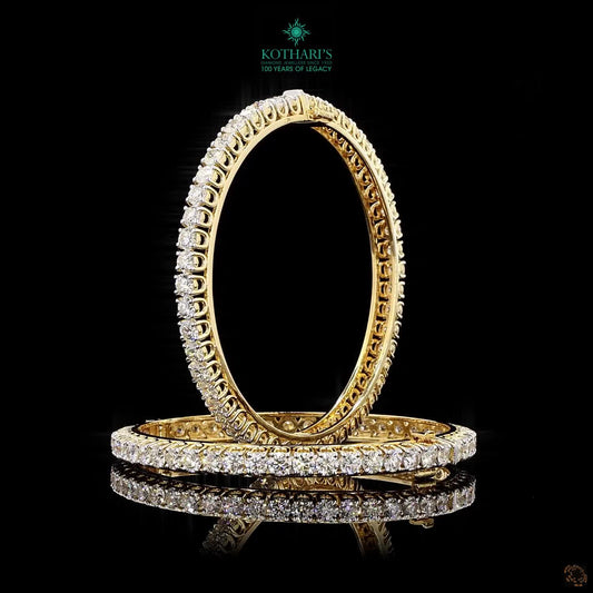 Full Eternity Round Brilliant Diamond Bangles