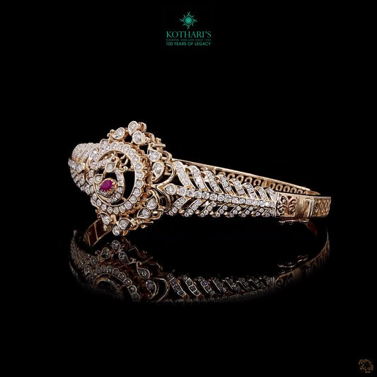 Ruby Diamond Bracelet in 18KT Rose Gold
