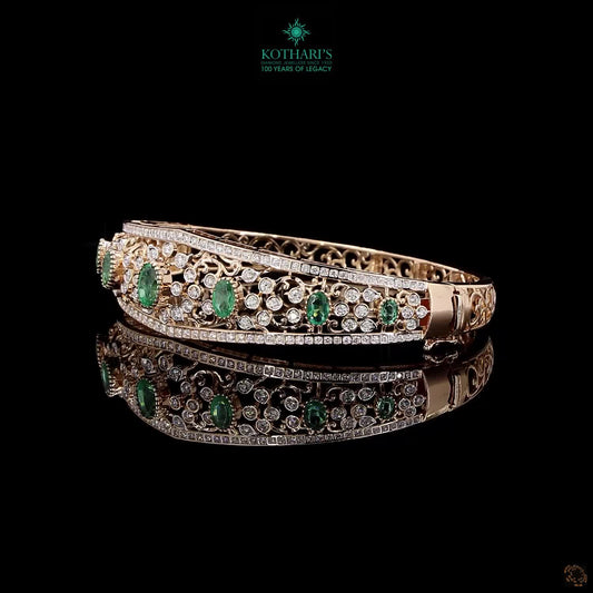 Emerald Diamond Bracelet