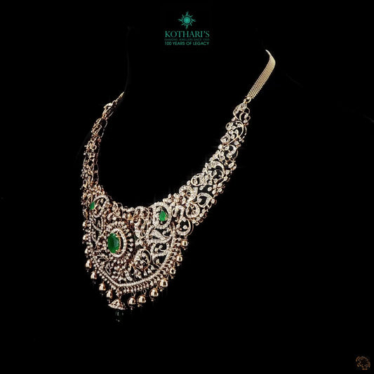 Emerald Diamond Necklace