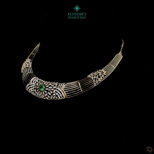 Emerald Diamond Necklace