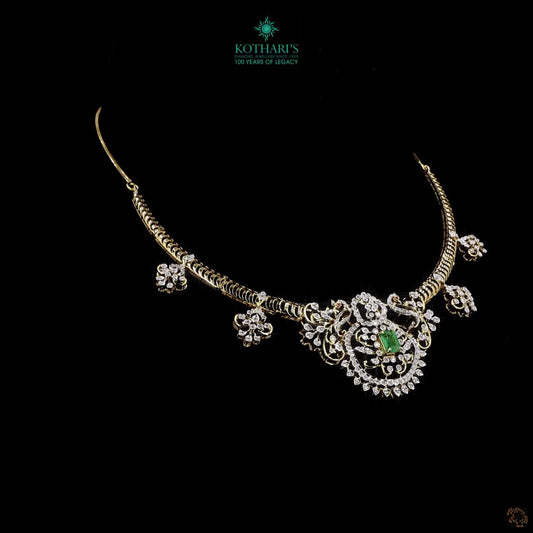 Emerald & Ruby Diamond Necklace