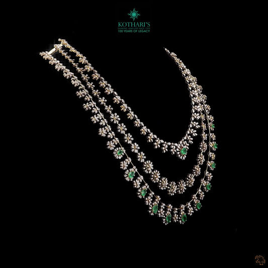 Emerald Diamond Necklace