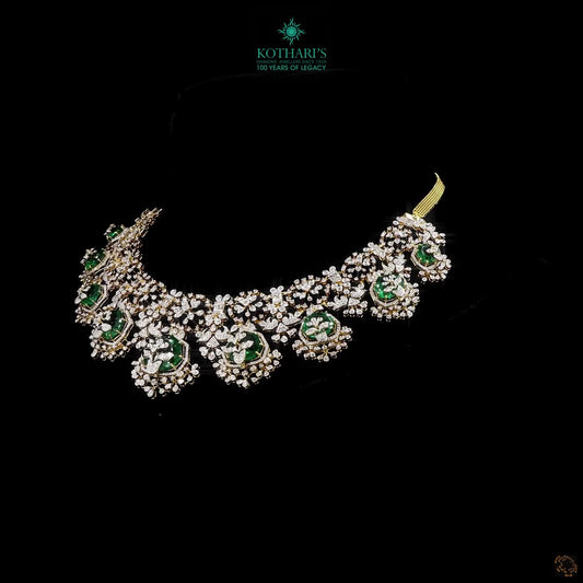 Emerald Diamond Necklace