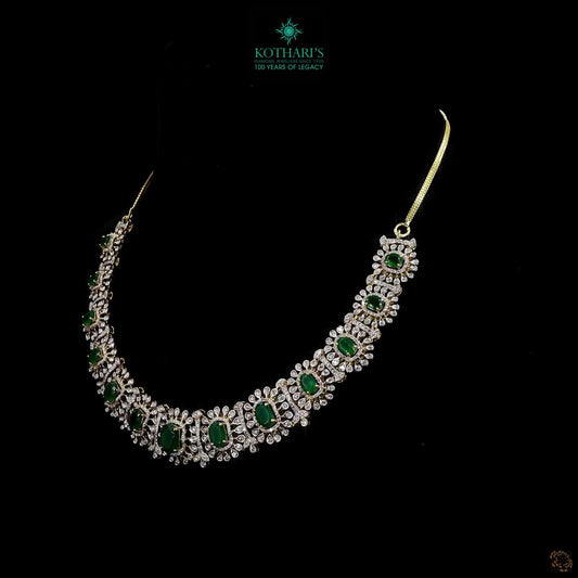 Emerald Diamond Necklace