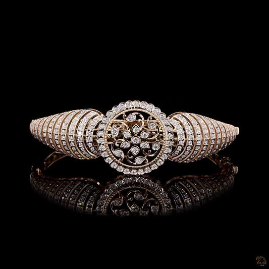 Diamond Bracelet in 18KT Rose Gold