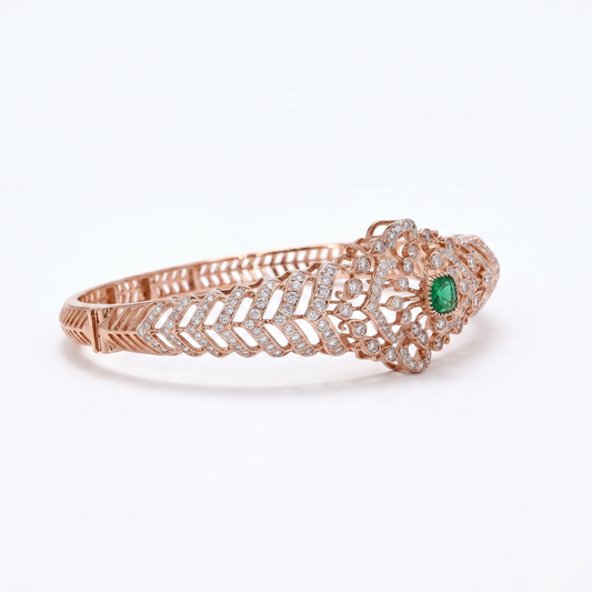 Emerald Grace Diamond Bracelet