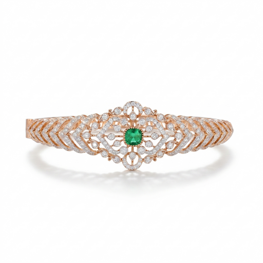 Emerald Grace Diamond Bracelet
