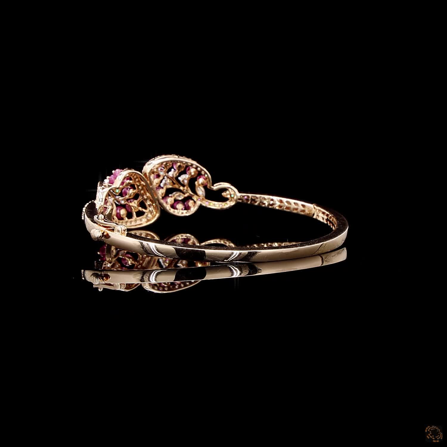 Pink Diamond Bracelet in 18KT Rose Gold
