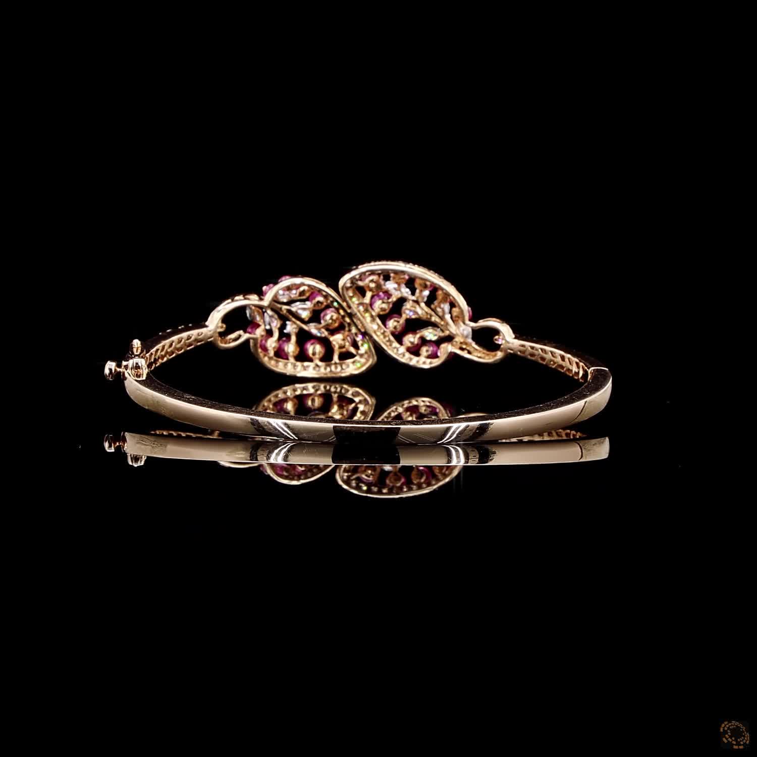 Pink Diamond Bracelet in 18KT Rose Gold