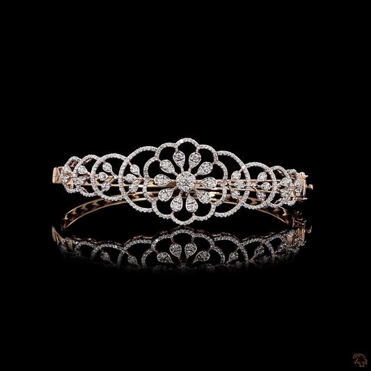 Diamond Bracelet in 18KT Yellow Gold