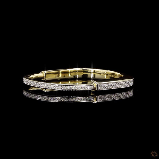 Diamond Bracelet in 18KT Yellow Gold