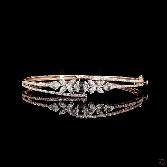 Diamond Bracelet in 18KT Rose Gold