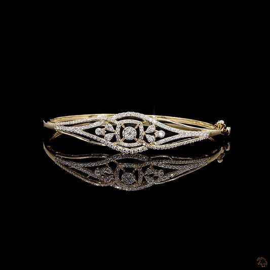 Diamond Bracelet in 18KT Yellow Gold