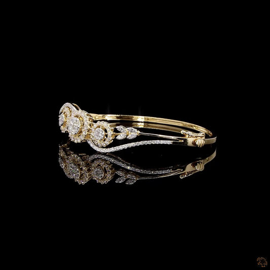 Diamond Bracelet in 18KT Yellow Gold