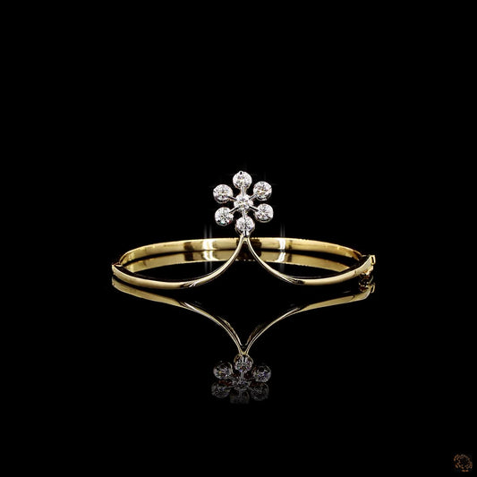 Diamond Bracelet in 18KT Yellow Gold
