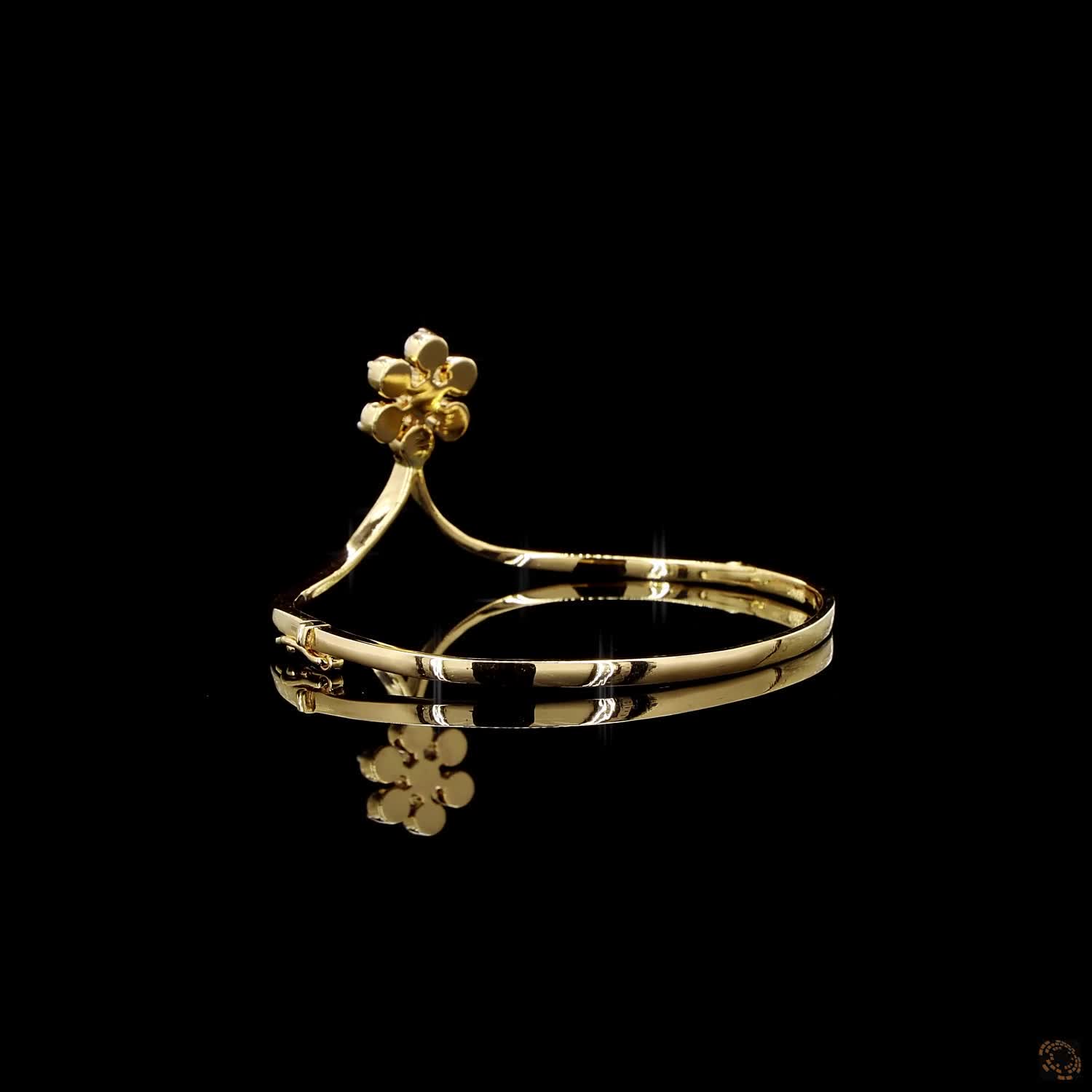 Diamond Bracelet in 18KT Yellow Gold