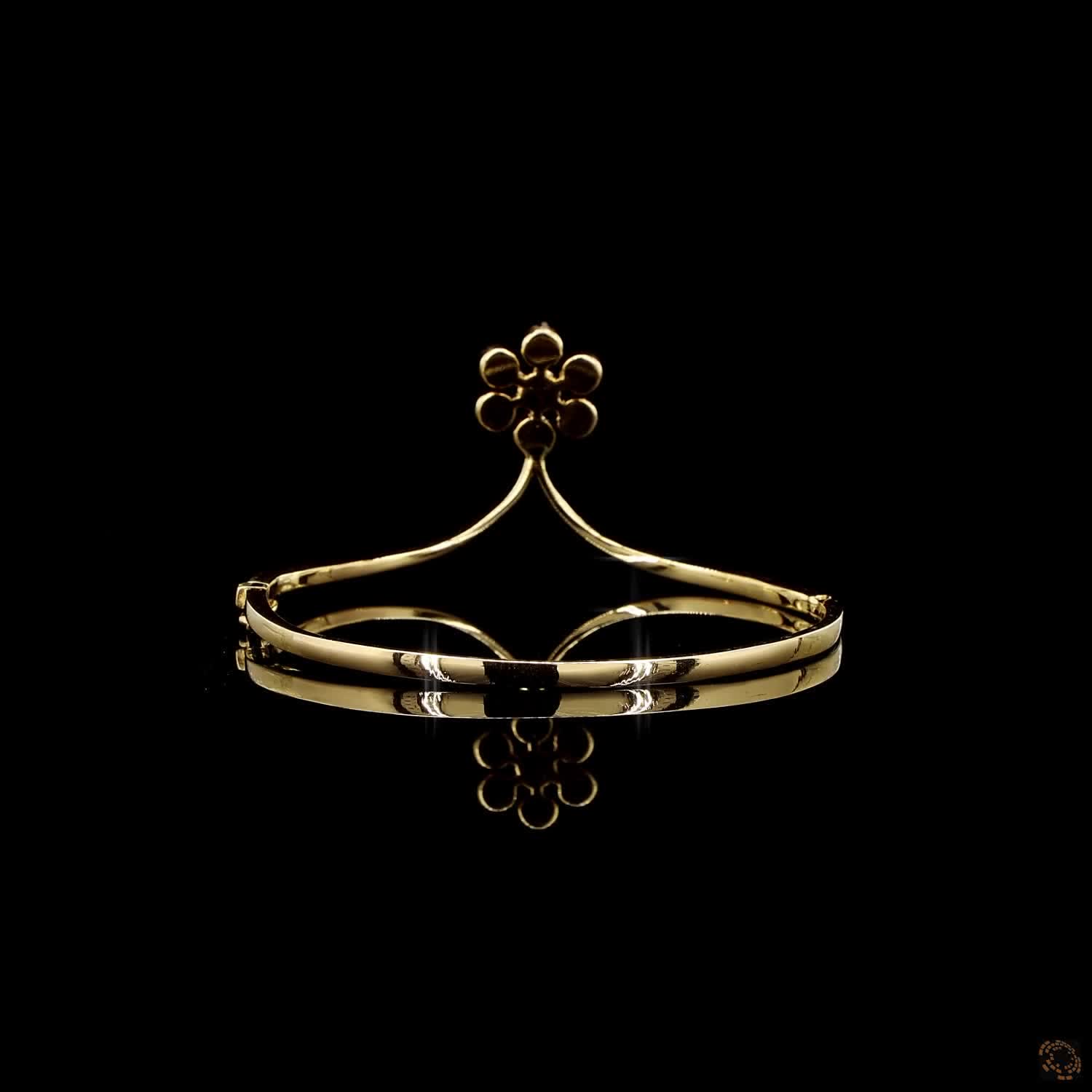 Diamond Bracelet in 18KT Yellow Gold