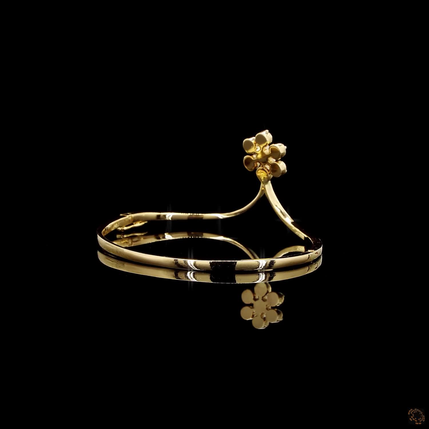 Diamond Bracelet in 18KT Yellow Gold