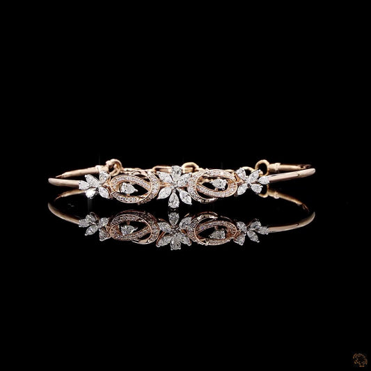 Diamond Bracelet in 18KT Yellow Gold