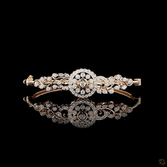 Diamond Bracelet in 18KT Rose Gold
