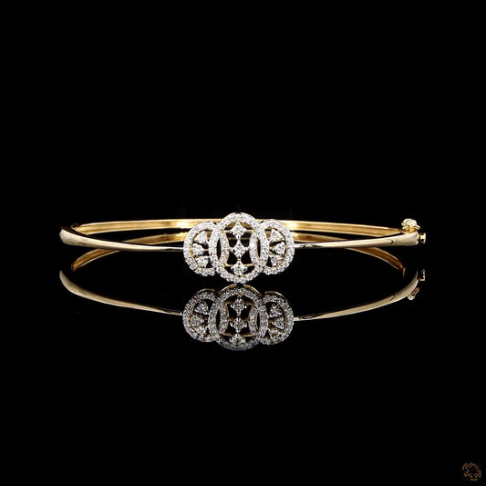 Diamond Bracelet in 18KT Yellow Gold