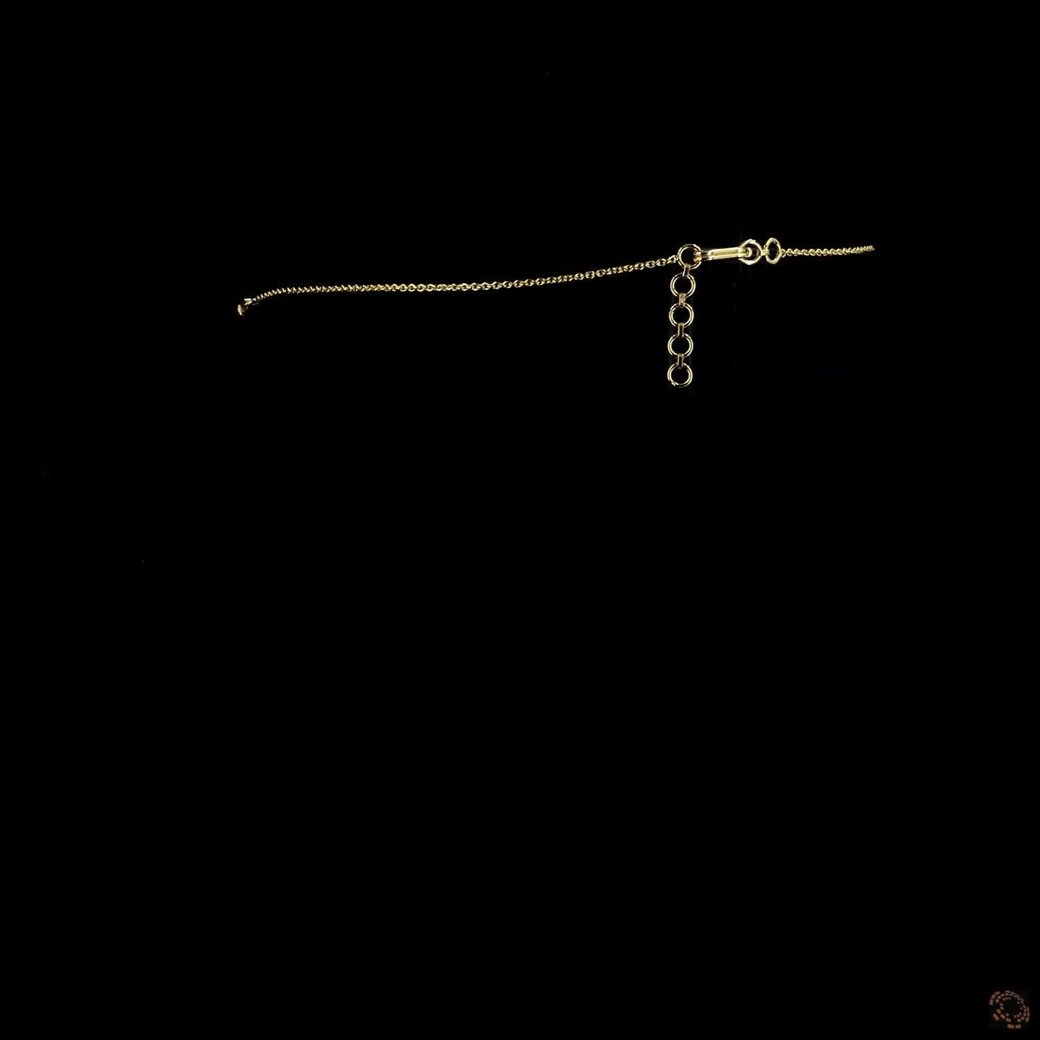 Emerald & Ruby Diamond Necklace in 18KT Yellow Gold