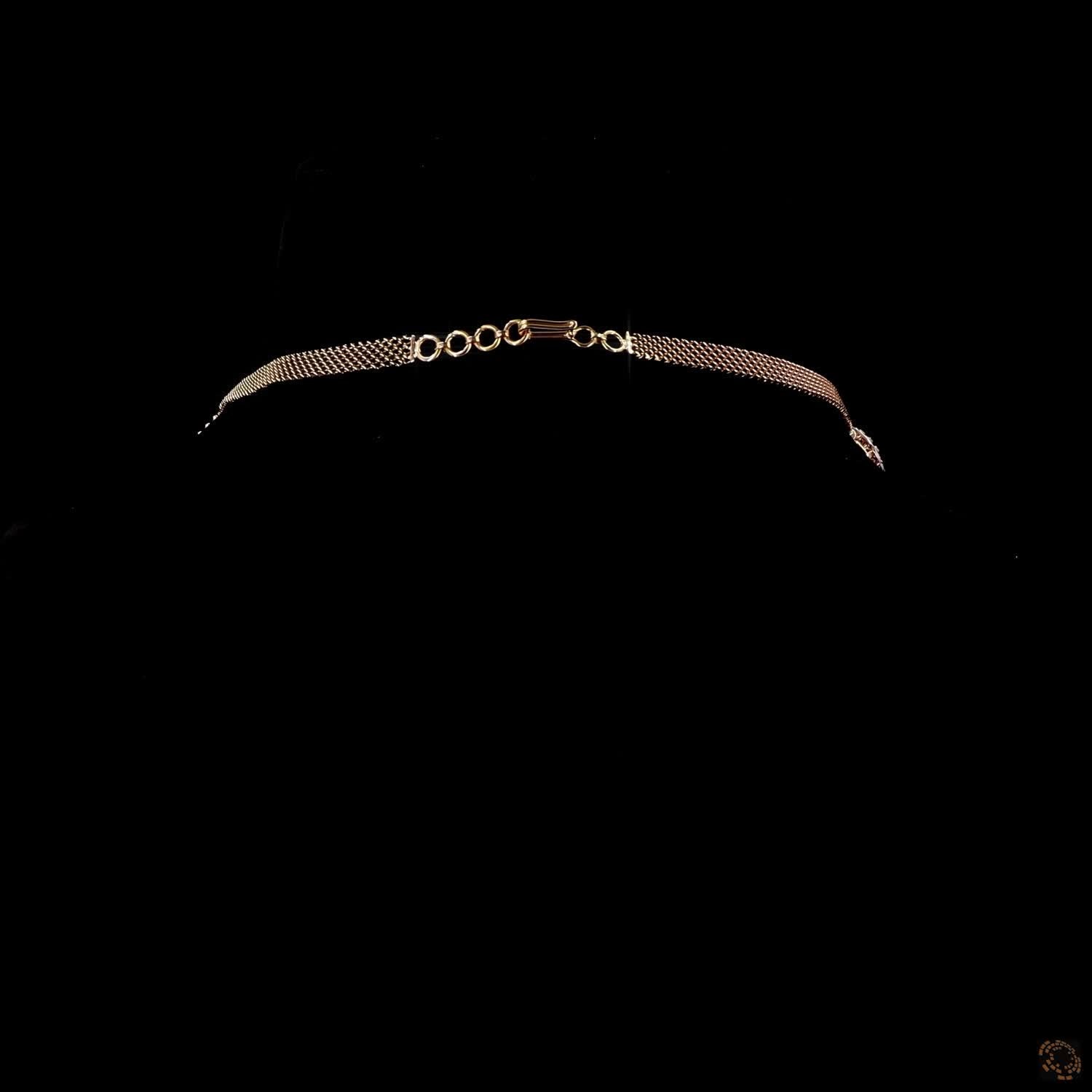 Diamond Necklace Set in 18KT Rose Gold